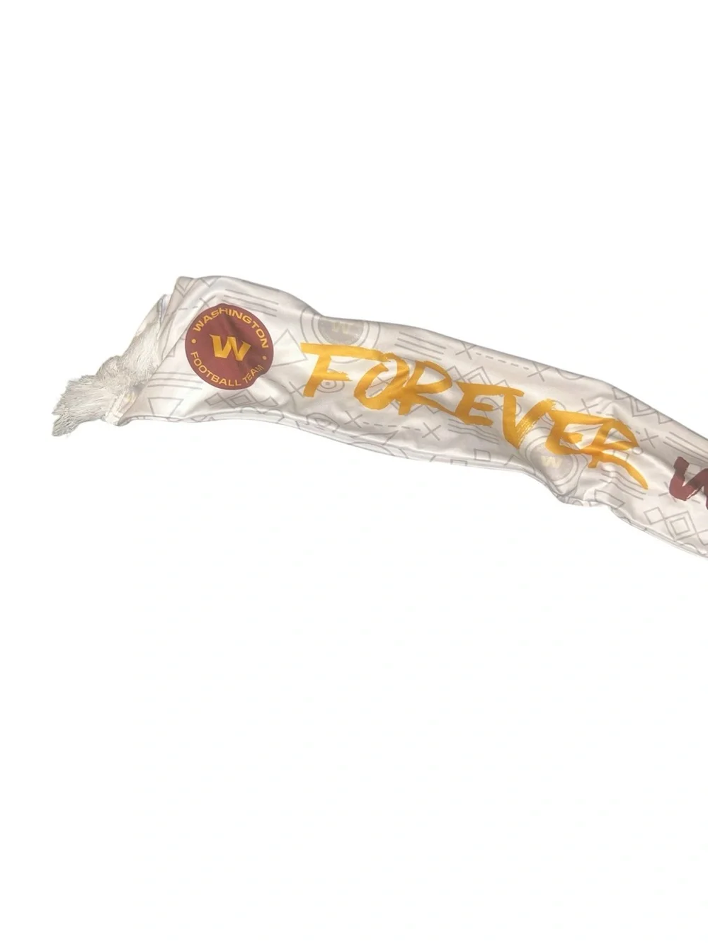 Washington commanders redskins  forever siempre washington scarf